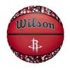 WILSON NBA Team Graffiti Basketball - Houston Rockets, Size 7-29.5" view 1