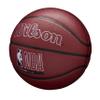 Wilson NBA Forge Plus Indoor/Outdoor Basketball - Maroon, Size 6-28.5" view 2