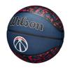 WILSON NBA Team Graffiti Basketball - Washington Wizards, Size 7-29.5" view 3