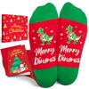 HAPPYPOP Christmas Gifts Stocking Socks - Dinosaur Socks Xmas Stocking Stuffers for Teen Boys Girls Teenagers view 1