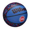 WILSON NBA Team Graffiti Basketball - Detroit Pistons, Size 7-29.5" view 2