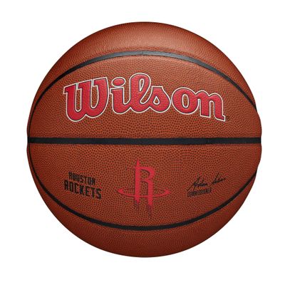 WILSON NBA Team Alliance Basketball - Houston Rockets, Size 7-29.5"