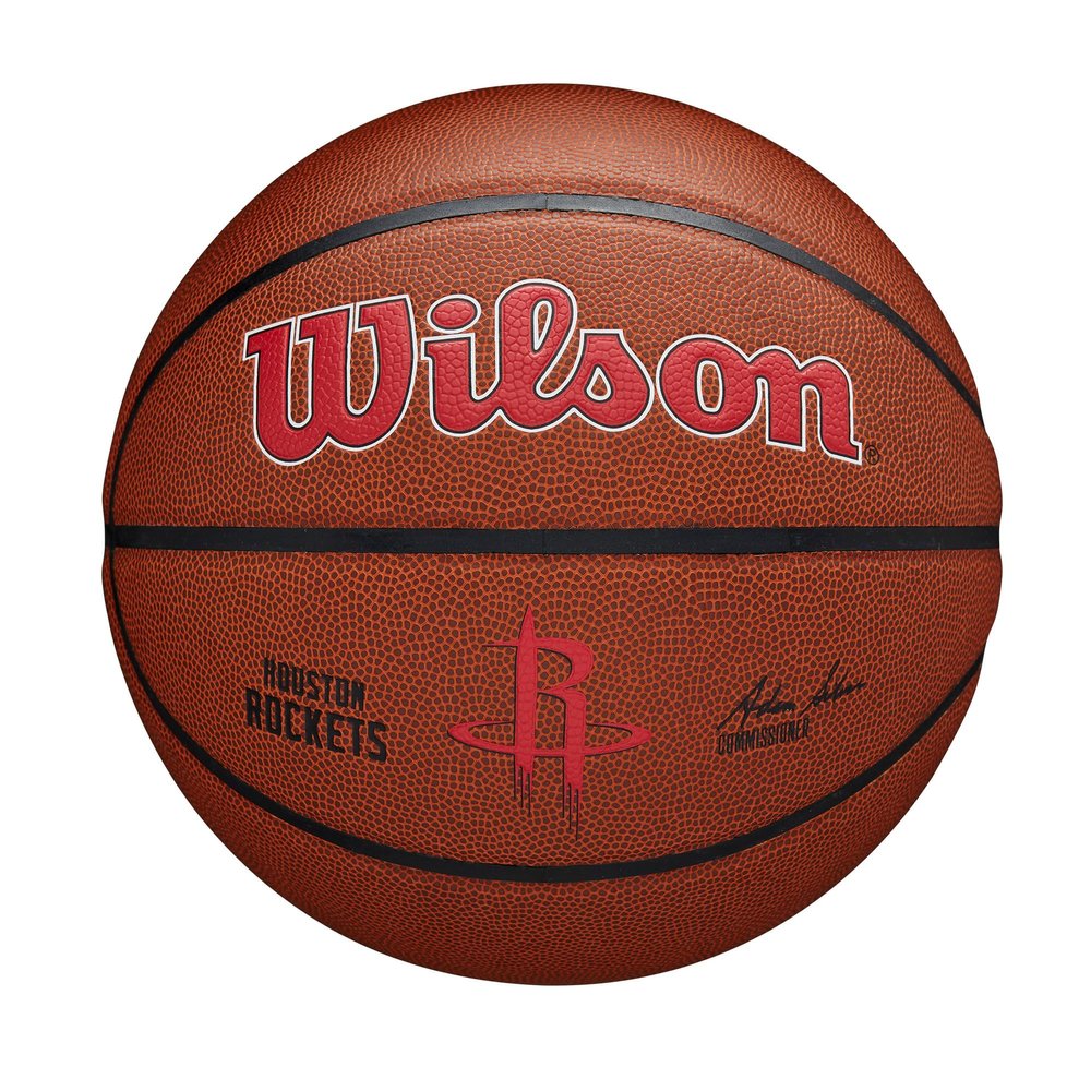 WILSON NBA Team Alliance Basketball - Houston Rockets, Size 7-29.5"