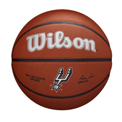 WILSON NBA Team Alliance Basketball - San Antonio Spurs, Size 7-29.5"