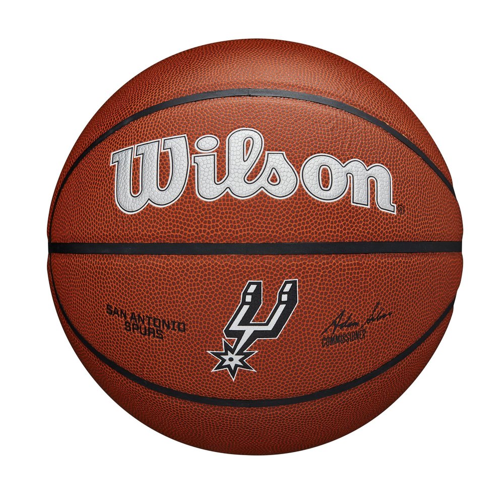WILSON NBA Team Alliance Basketball - San Antonio Spurs, Size 7-29.5"