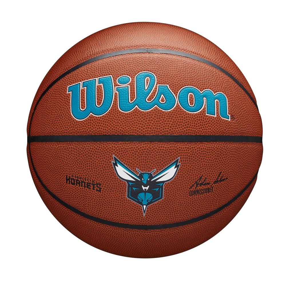 WILSON NBA Team Alliance Basketball - Charlotte Hornets, Size 7-29.5"