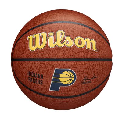 WILSON NBA Team Alliance Basketball - Indiana Pacers, Size 7-29.5"
