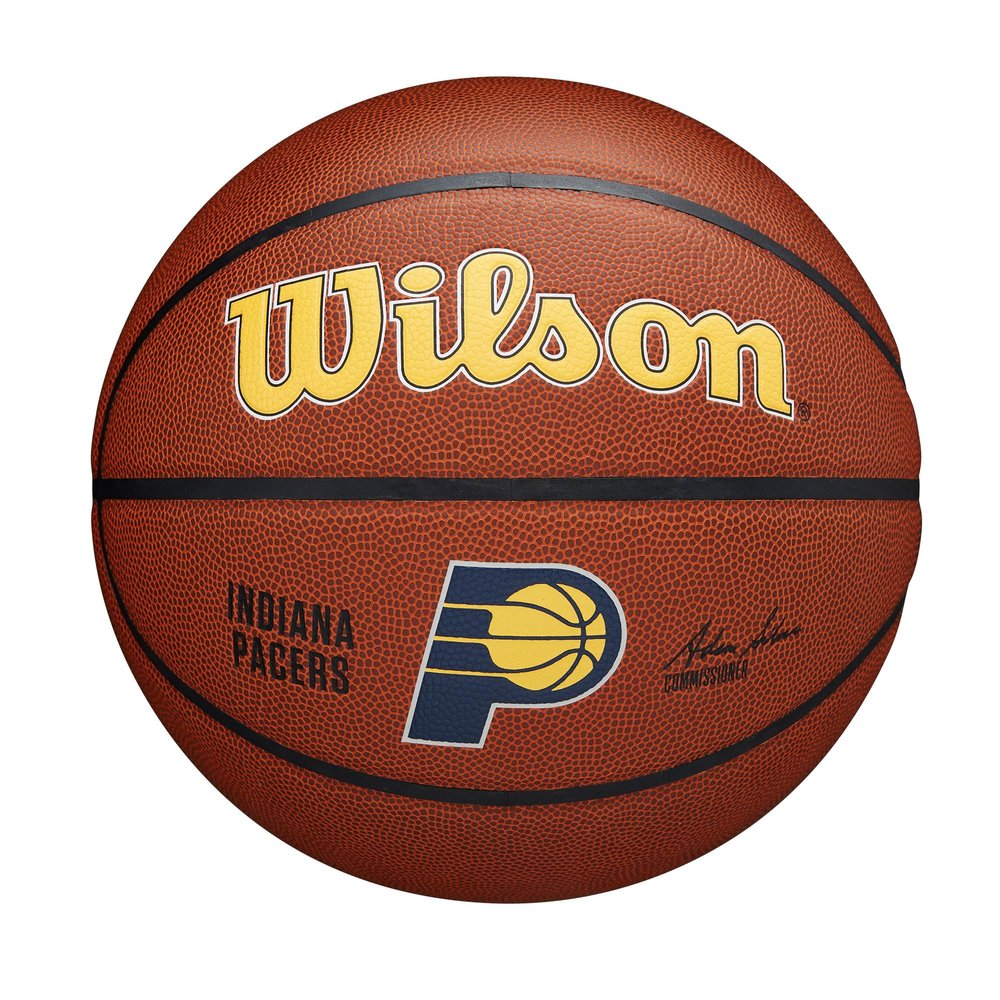 WILSON NBA Team Alliance Basketball - Indiana Pacers, Size 7-29.5"