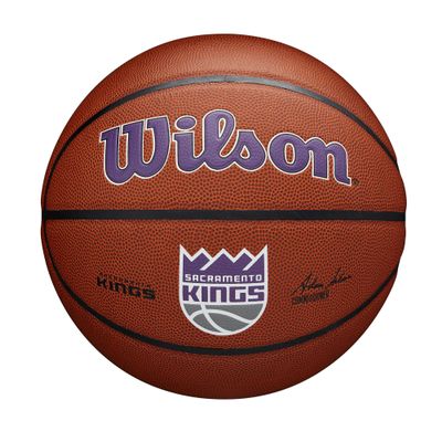 WILSON NBA Team Alliance Basketball - Sacramento Kings, Size 7-29.5"