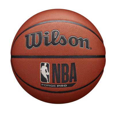 Wilson NBA Forge Pro Indoor/Outdoor Basketball - Brown, Size 6-28.5"