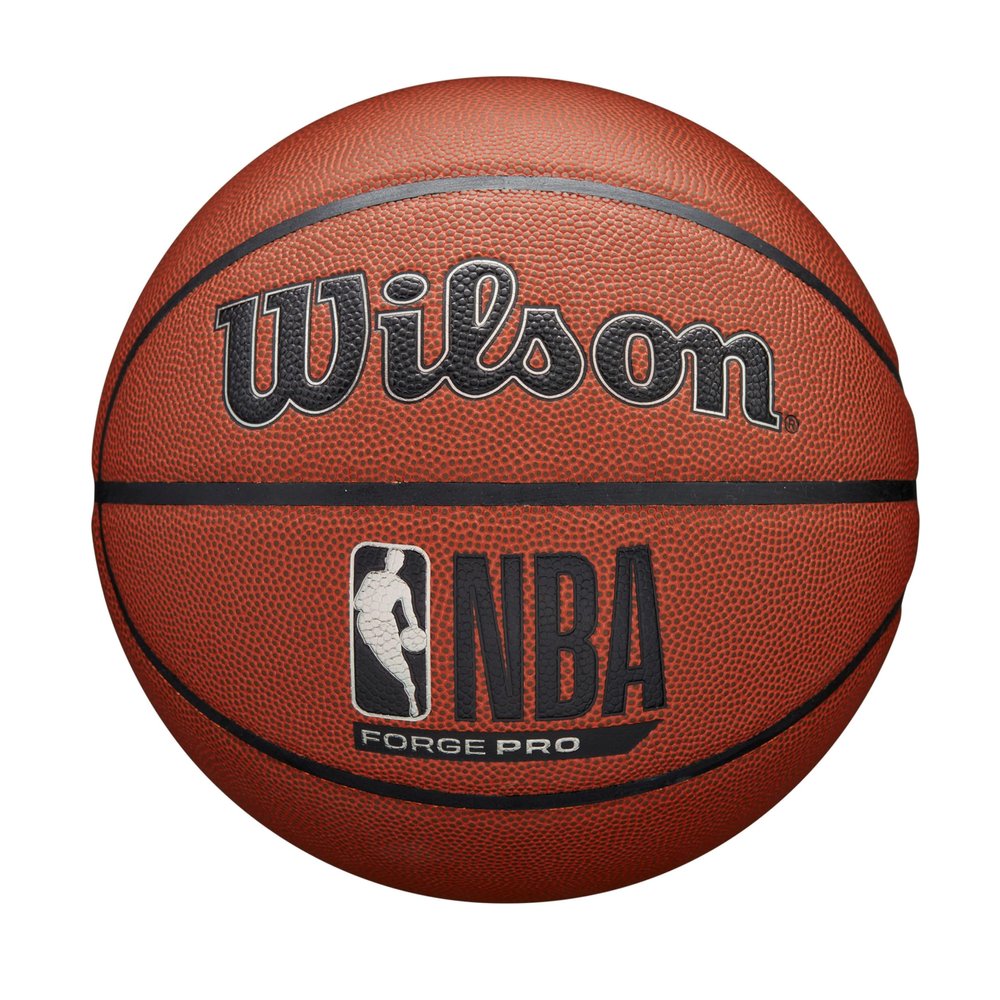 Wilson NBA Forge Pro Indoor/Outdoor Basketball - Brown, Size 6-28.5"