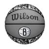 WILSON NBA Team Graffiti Basketball - Brooklyn Nets, Size 7-29.5" view 1