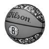 WILSON NBA Team Graffiti Basketball - Brooklyn Nets, Size 7-29.5" view 3