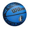 WILSON NBA Team Graffiti Basketball - Dallas Mavericks, Size 7-29.5" view 2