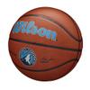 WILSON NBA Team Alliance Basketball - Minnesota Timberwolves, Size 7-29.5" view 3