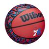 WILSON NBA Team Graffiti Basketball - Philadelphia 76ers, Size 7-29.5" view 2