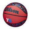 WILSON NBA Team Graffiti Basketball - Philadelphia 76ers, Size 7-29.5" view 3