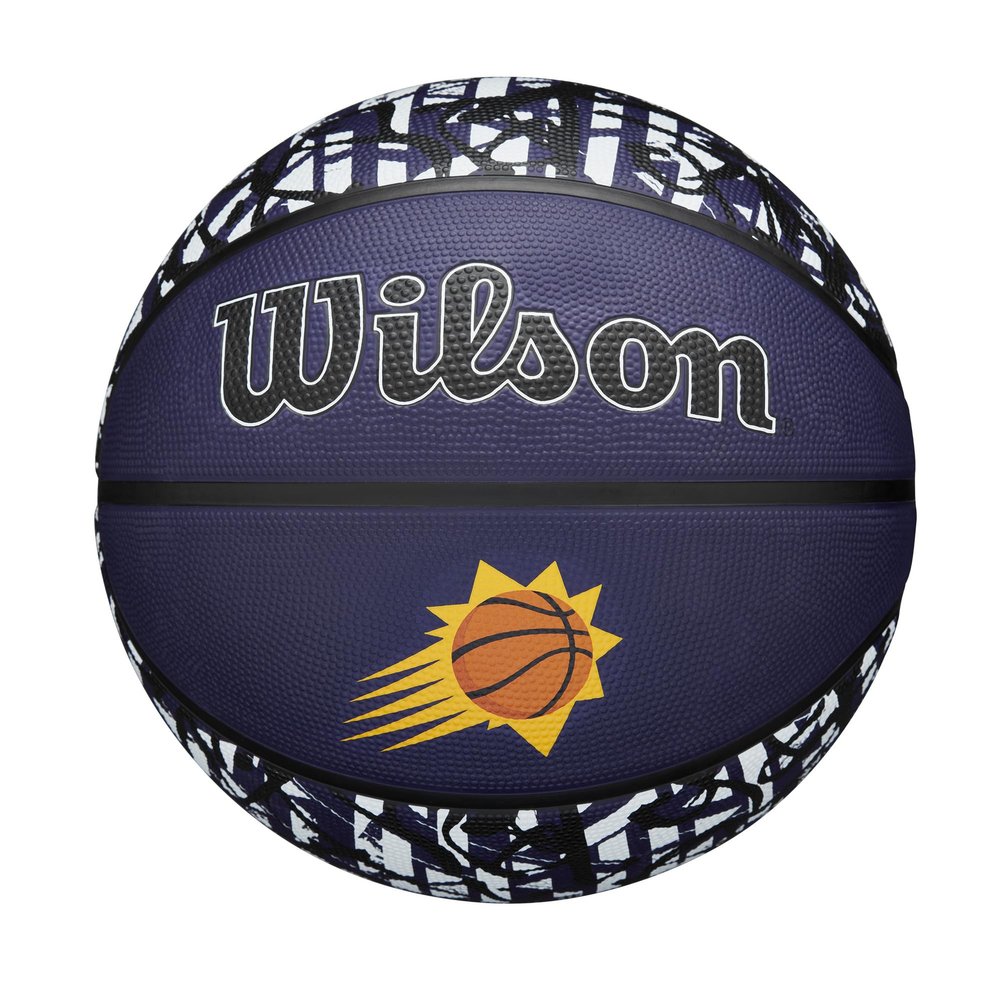 WILSON NBA Team Graffiti Basketball - Phoenix Suns, Size 7-29.5"