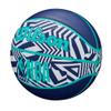 WILSON NBA DRV Plus Dazzle Camo Outdoor Basketball - Indigo/Teal, Size 7-29.5" view 3