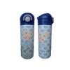 Personalized Blue Ballerina Water Bottle - 12 oz Flip Top Water Bottle with Straw view 1