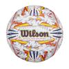 WILSON Graffiti Peace Volleyball - Official Size, White/Orange view 1