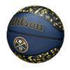 WILSON NBA Team Graffiti Basketball - Denver Nuggets, Size 7-29.5" view 3