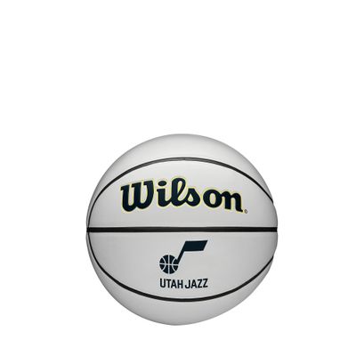 WILSON NBA Team Autograph Mini Basketball - Utah Jazz, Size 3-22"