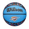 Wilson NBA Team Graffiti Basketball - Oklahoma City Thunder, Size 7-29.5" view 1