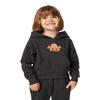 Rip Curl Girls' Standard Fit Pullover Hooded Sweatshirt, Washed Black Rainbow view 1