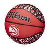 WILSON NBA Team Graffiti Basketball - Atlanta Hawks, Size 7-29.5" view 3