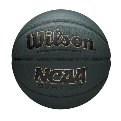 Wilson NCAA Ovation Basketball - Green, Size 6-28.5"