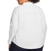 Eddie Bauer Women's Departure Stretch Moisture Wicking Long Sleeve Shirt with UPF 50 (US, Alpha, XX-Large, Regular, Regular, White) view 3