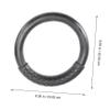 WOONEKY Workout Rings Gymnastics Ring Set for Full Body for Muscle Strengthening view 2