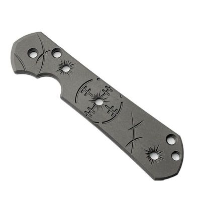 1PC Titanium Scale Fits for Chris Reeve Large Sebenza 21, CNC Handle Patch DIY Replacement Accessory