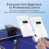 PONGBOT Table Tennis Robot with Net, Ping Pong Machine, Remote/App Control, 264 Pre-Saved Drills, Custom Drills view 4