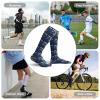 GoasNei Earth Day Socks Sport Socks for Women Men Breathable Long Socks for Running Athletic Travel view 4