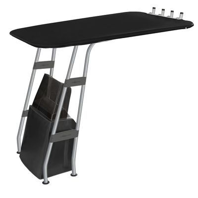 Oceansouth Heavy Duty T-Top - 1 3/4'' Aluminum Frame (Gray Powder Coated, Navy Blue)(63"/43")