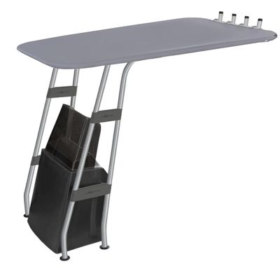 Oceansouth Heavy Duty T-Top - 1 3/4'' Aluminum Frame (Gray Powder Coated, Dark Gray)(63"/43")