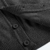 AIMAOMI Cotton Chunky Ribbed Knitted Cardigan for Boys & Girl Baby Girls' and Toddler Bow Pocket Cardigan Navy (GY2, 3-4 Years) view 3