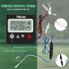 Game Feeder Digital Timer, Deer Feeder Timer, 6V/12V Kit for Goat Feeding, 8 Feed Time Program, Adjustable Motor Speed & Feeding Duration, DIY Hunting Feeding Schedule view 3