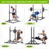 SELEWARE Adjustable Pull Up Station, Dip Station with Multi Grip Handles view 3