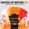 Heated Gloves for Men Women - 7.4V 6000mAh Rechargeable Heated Gloves Up to 10H Warmth, Full Touchscreen, 10s Fast Heating, 3 Level Adjustable, Electric Winter Gloves for Outdoor Skiing Hunting Hiking view 3