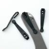 1PC TitaniumPocket Clip Fits for CIVIVI C907, Deep Carry Back Clip With 3PCS Stainless Steel Screws view 3