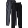 Men's Casual Sweatpants 2 Pack Trousers Heavyweight Fleece Jogger Pants Elastic Waist Drawstring Gym Workout Pants view 2