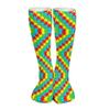 GoasNei Autism Awareness Socks Sport Socks for Women Men Breathable Long Socks for Running Athletic Travel view 1