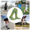GoasNei Autism Awareness Socks Sport Socks for Women Men Breathable Long Socks for Running Athletic Travel view 4