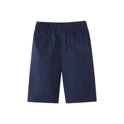 Kids Pull-On Shorts Boys Girls Elastic Waist Pull-Up Quick ry Lightweight Running Athletic Shorts (Navy, 3-4 Years)