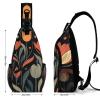 Chest Bag FlowerPattern Sling Bag for Men Crossbody Bag Fanny Packs for Women Sling Backpack for Travel view 2