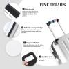 2 Pcs a Set Comfort Neoprene Airplane in The Evening Lights Handle Wrap Grips for Travel Bag Luggage Suitcase Door Handle view 3