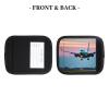 2 Pcs a Set Comfort Neoprene Airplane in The Evening Lights Handle Wrap Grips for Travel Bag Luggage Suitcase Door Handle view 4